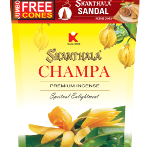 Shanthala Champa Mega Zipper Pouch Incense Cones