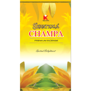 Shanthala Champa Premium Incense Sticks Zipper Pouch