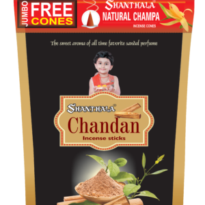 Shanthala Chandan Mega Zipper Pouch Incense Cones