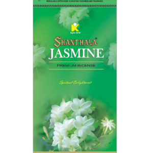 Shanthala Jasmine Premium Incense Sticks Zipper Pouch