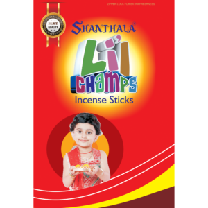 Shanthala Li’l Champs Incense Sticks Zipper Pouch