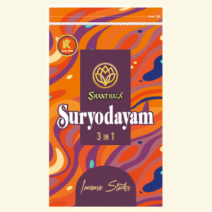 Shanthala Suryodayam Premium Incense Sticks Net Wt.375 g