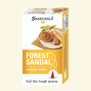 Shanthala Forest Sandal Incense Cones Net.Wt.25 g
