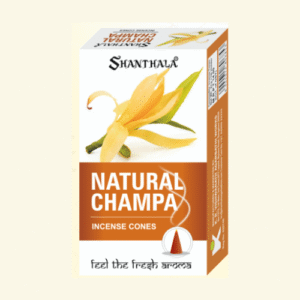 Shanthala Natural Champa Incense Cones Net.Wt.25 g