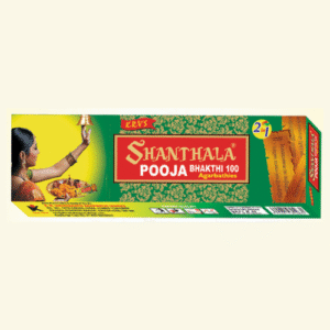 Shanthala Pooja Bhakthi 2 in 1 Incense Sticks Net.Wt.80 g
