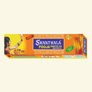 Shanthala Pooja Bhakthi 3 in 1 Incense Sticks Net.Wt.80 g