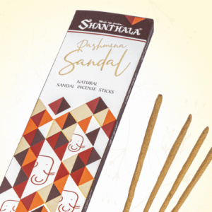 Shanthala Natural Sandal Incense Sticks Net.Wt.10 Sticks
