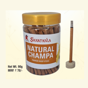 Shanthala Natural Champa Premium Dhoop Sticks Net.Wt.90 g
