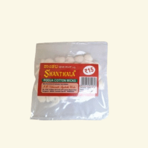 Shanthala Pooja Cotton Wicks Qty.30 Pcs
