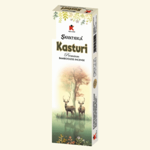 Shanthala Kasturi Bambooless Premium Incense Net.Wt.90 g