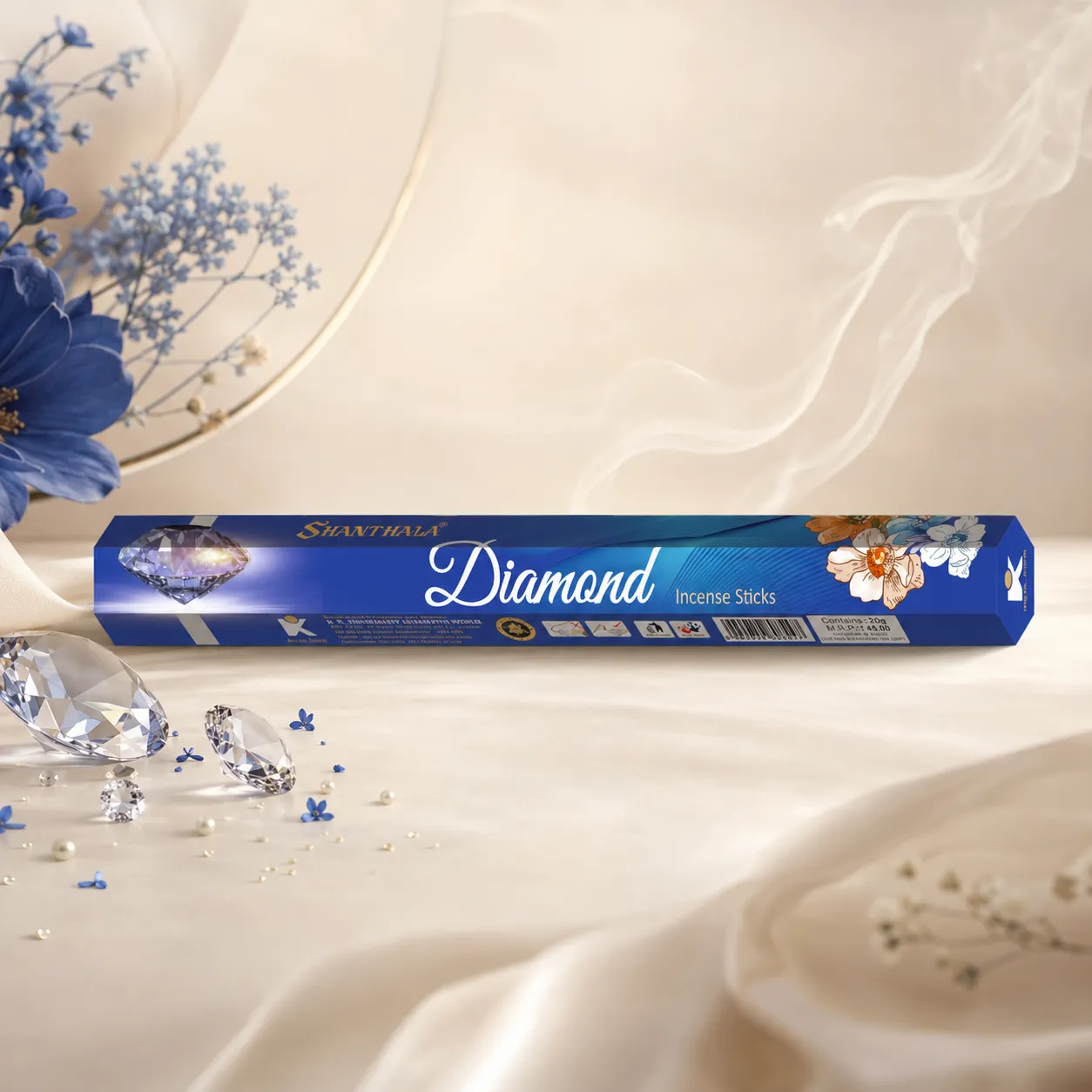 Shanthala Diamond Hexagon Range Incense Sticks 13g