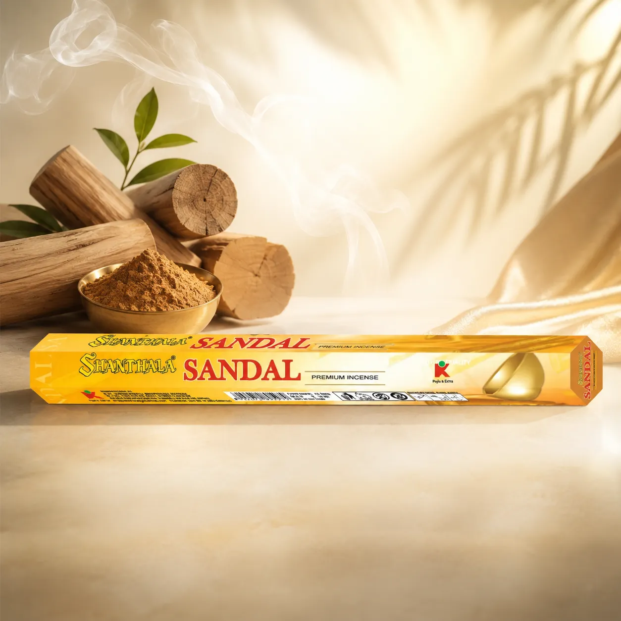Shanthala Sandal Hexagon Range Incense Sticks 13g