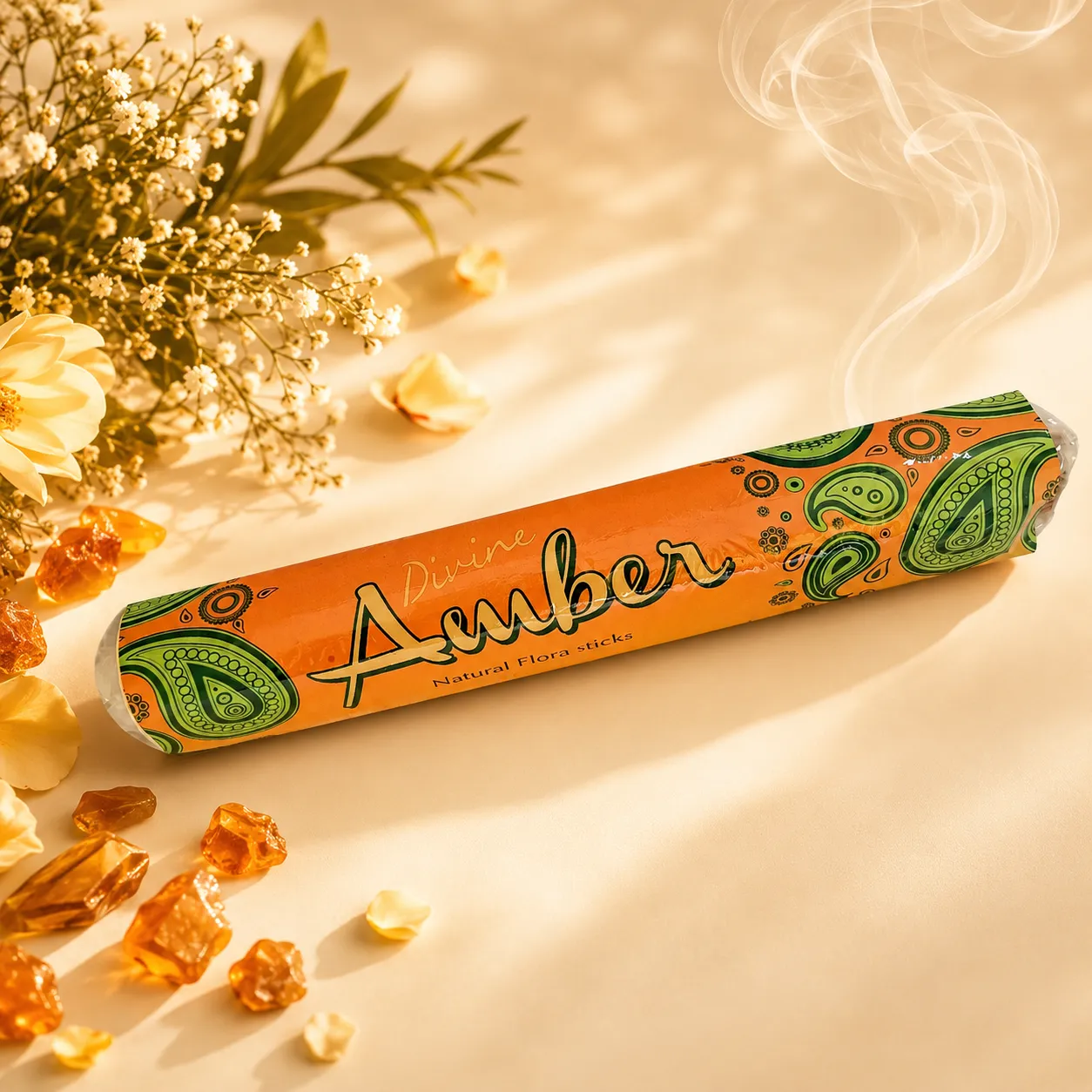 Shanthala Divine Amber Mutha Pack Bundle Incense Sticks 250g
