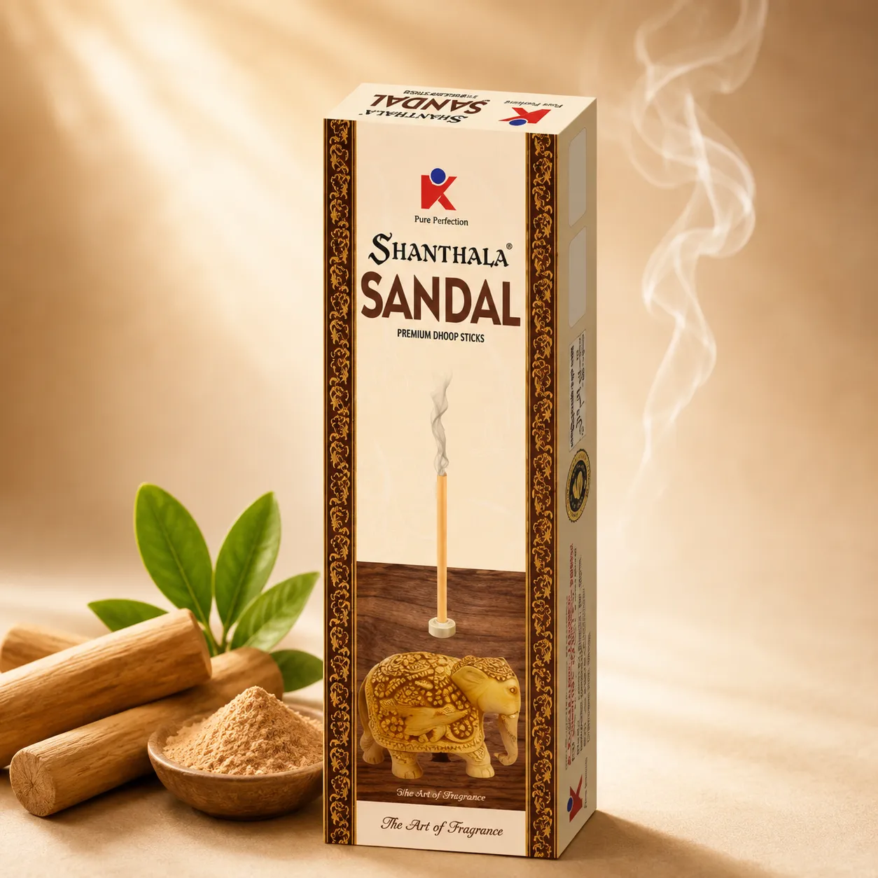 Shanthala Sandal Premium Dhoop Sticks 10 Sticks