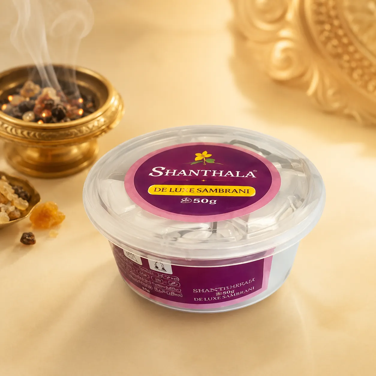 Shanthala Pure Sambrani Cups 50g