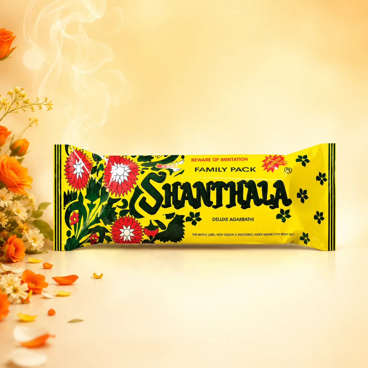 Shanthala Tubes Range Incense Sticks 75g