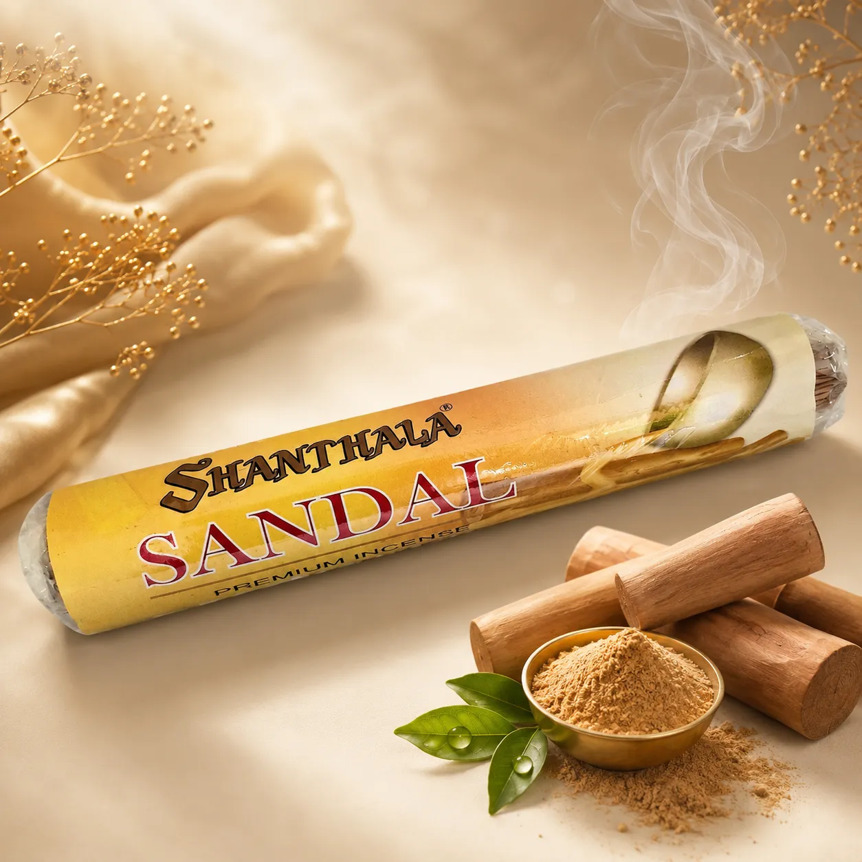 Shanthala Sandal Mutha Pack Bundle Incense Sticks 250g