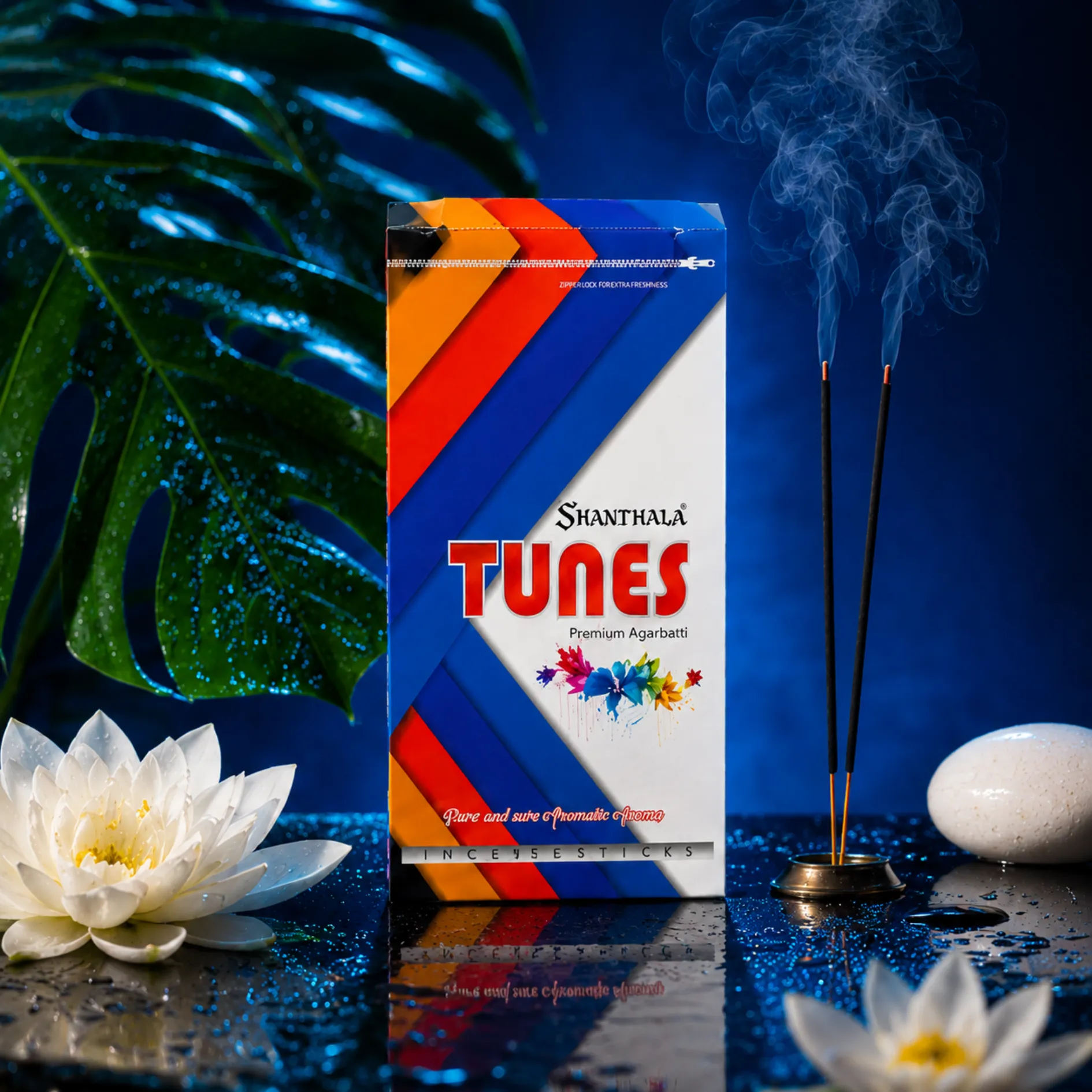 Shanthala Tunes Premium Agarbatti Incense Sticks – 120g