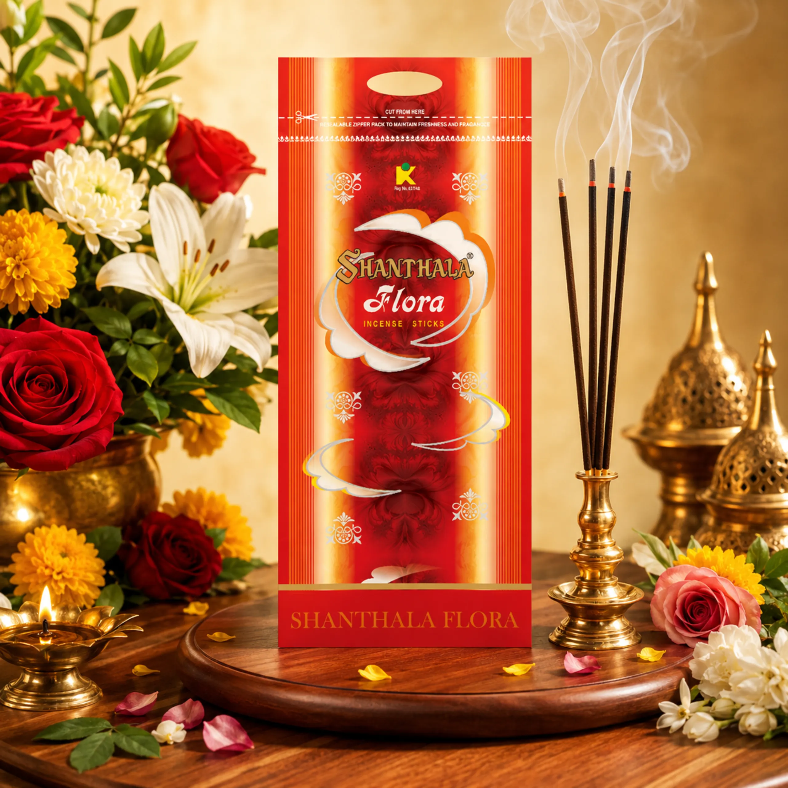 Shanthala Flora Premium Agarbathi 108g