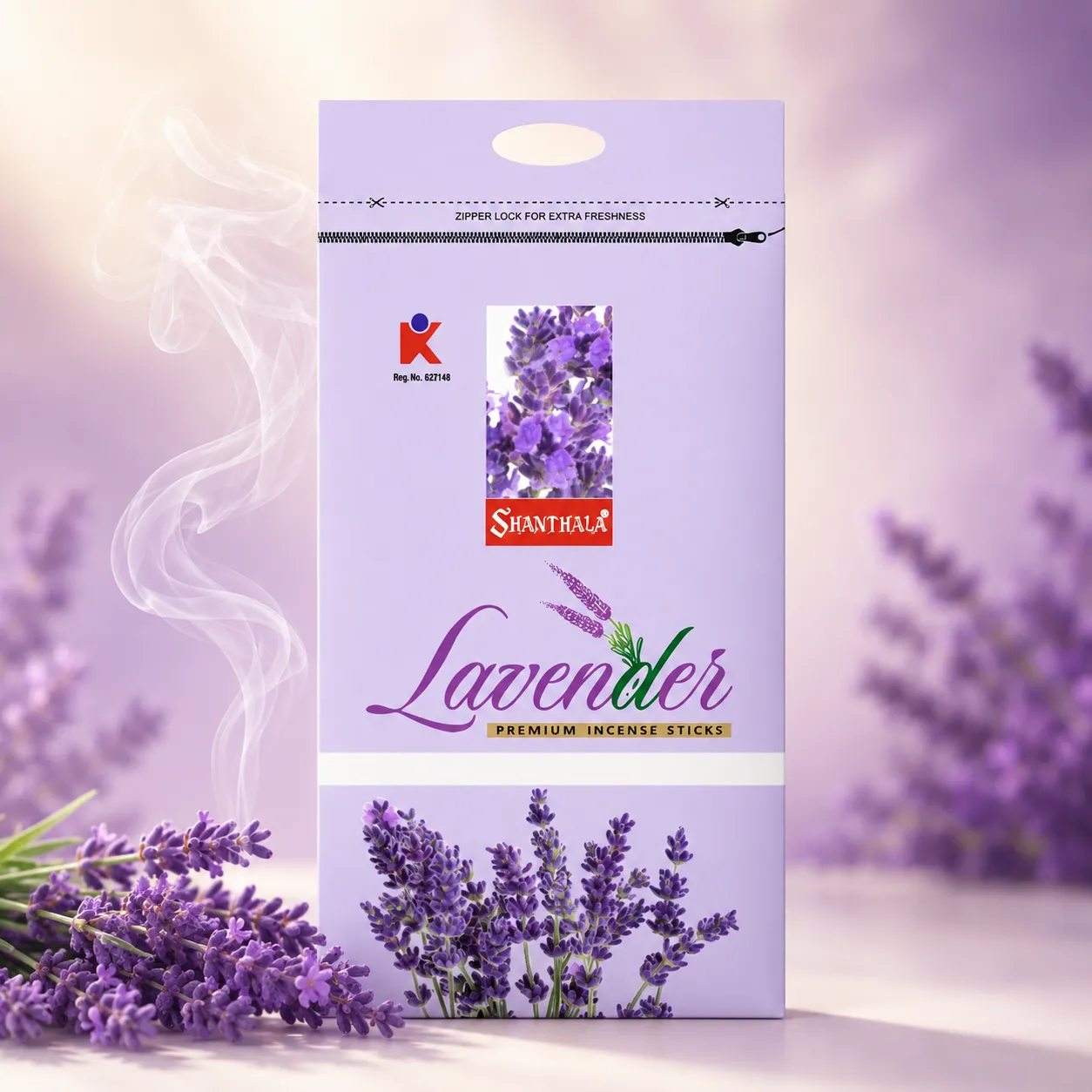 Shanthala Lavender Premium Agarbathi 108g