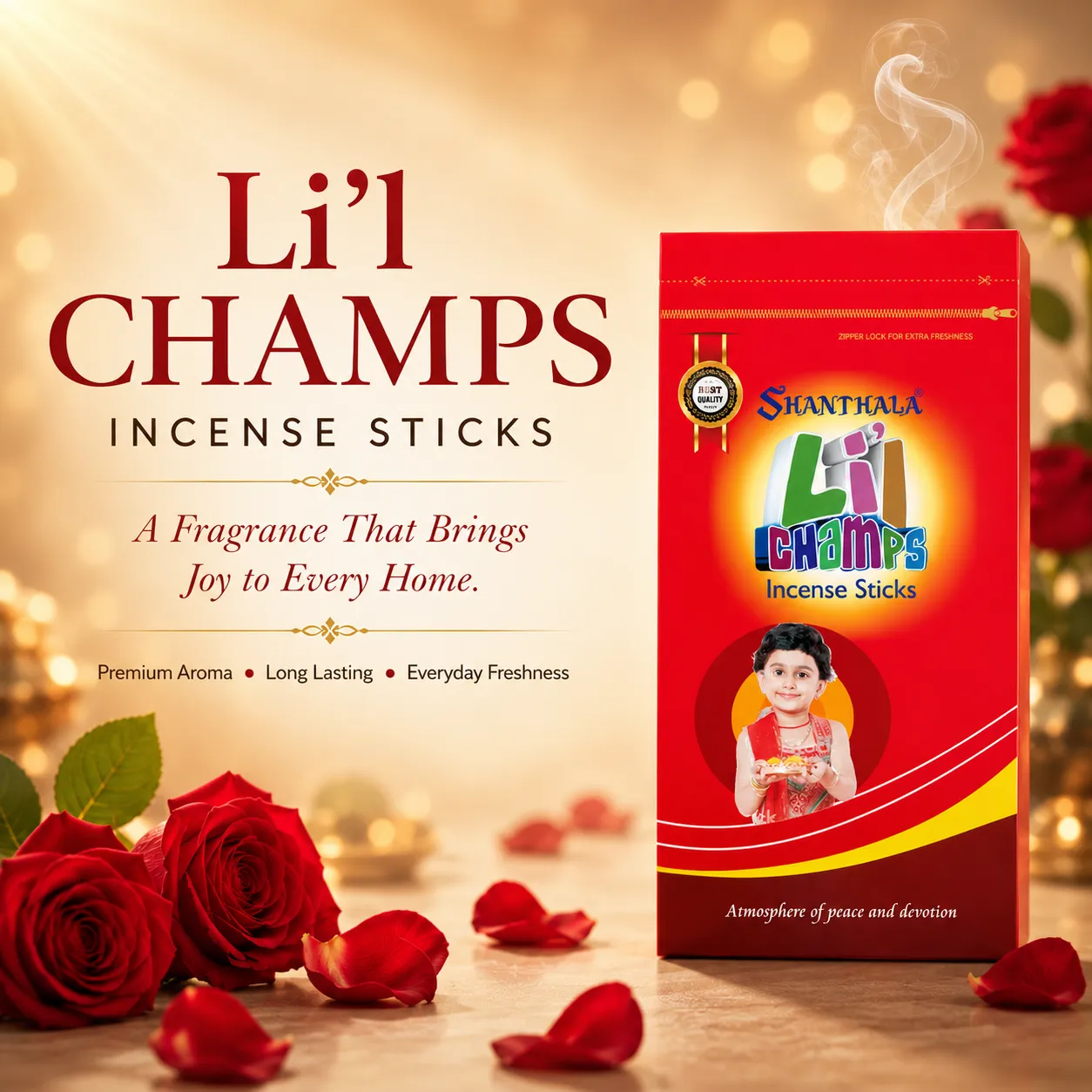 Shanthala Lil Champs Incense Sticks 120g - Image 2