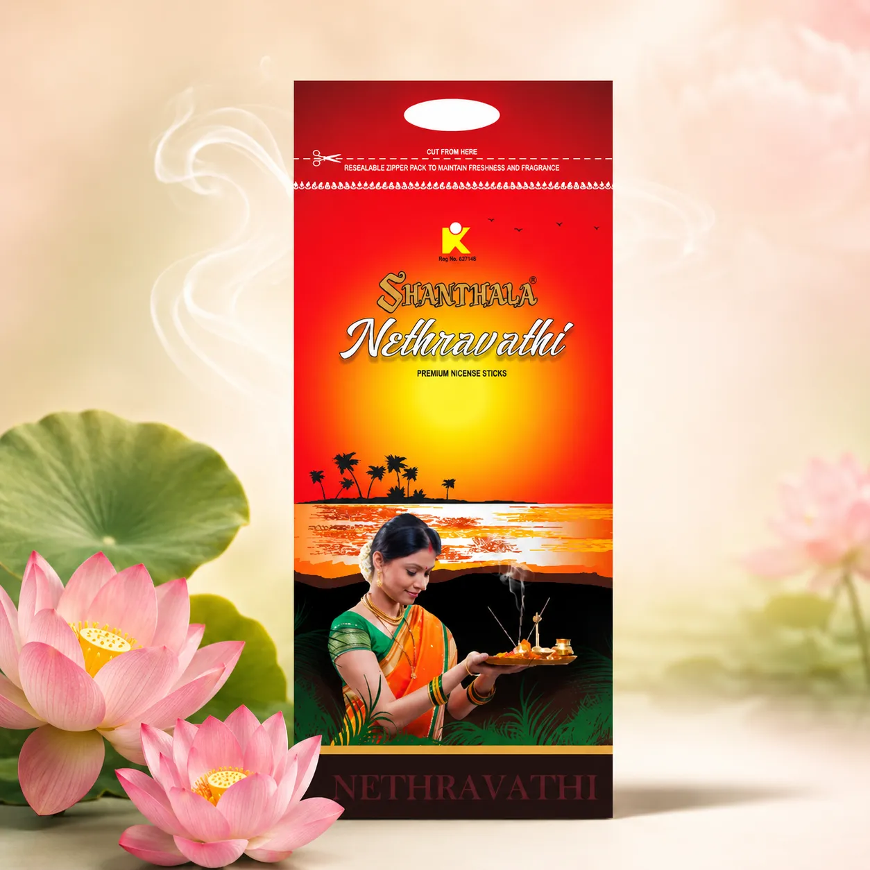 Shanthala Nethravathi Premium Agarbathi 108g
