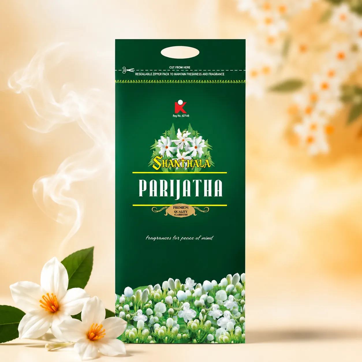 Shanthala Parijatha Premium Agarbathi 108g