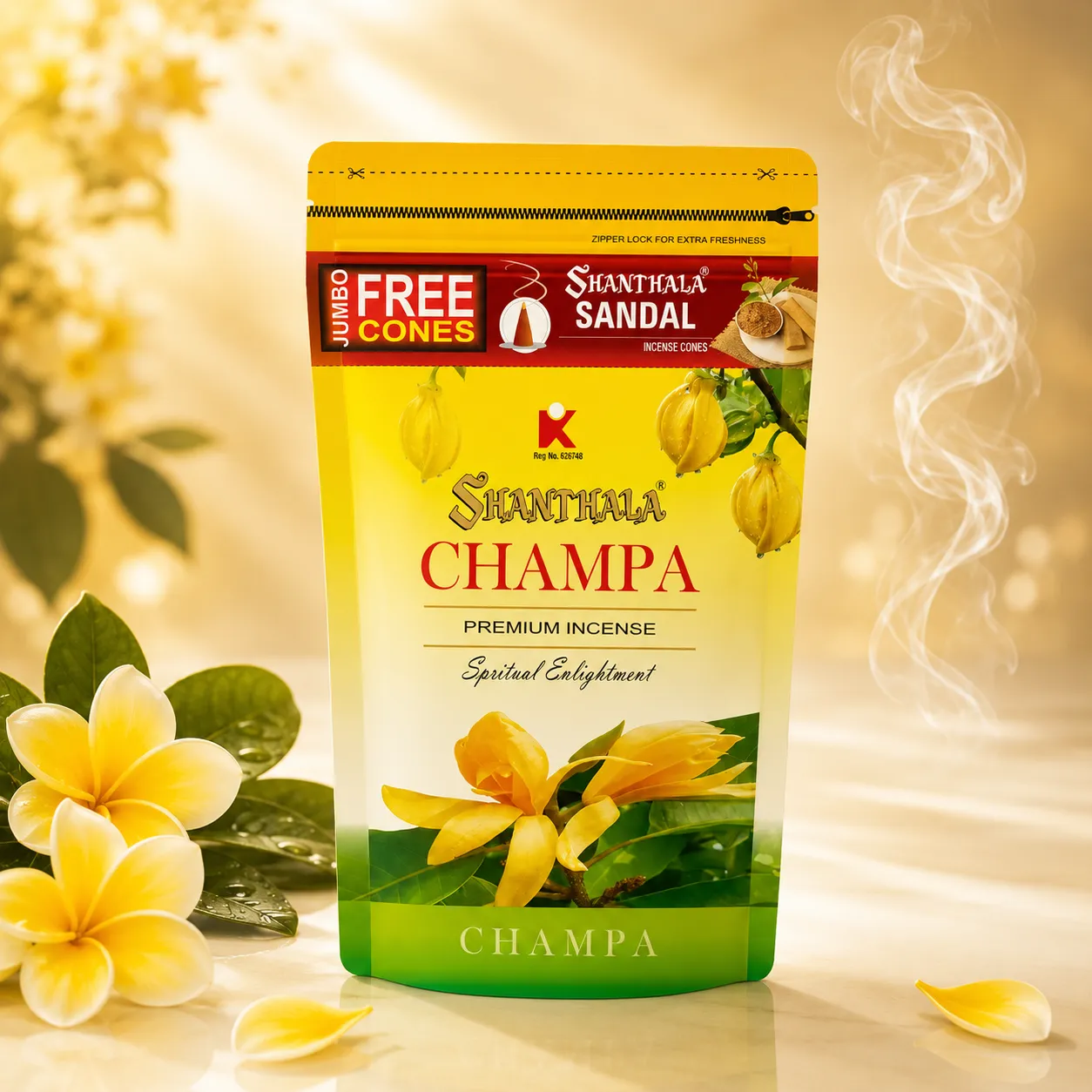 Shanthala Champa Premium Incense Sticks 250g