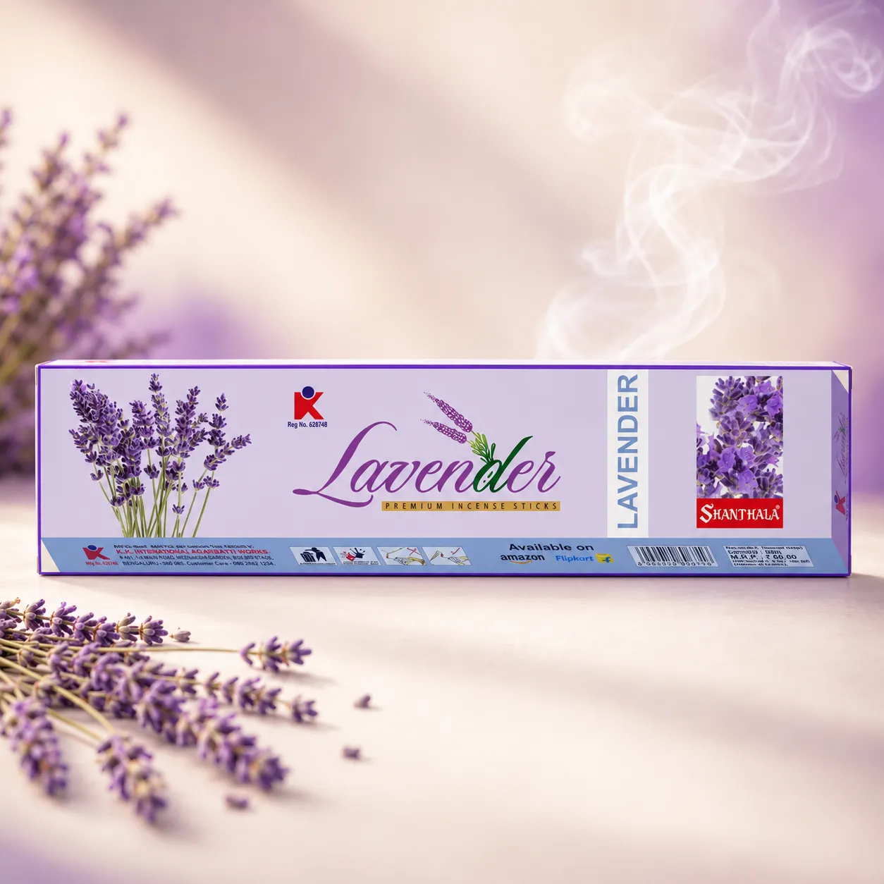 Shanthala Lavender Premium Incense Sticks 90g
