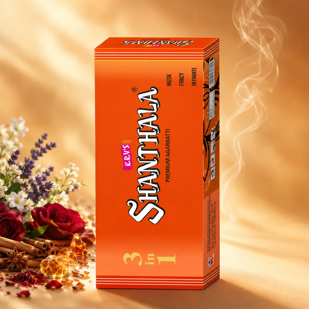Shanthala Shanthala Premium Big Pack-Box Range Incense Sticks 200g